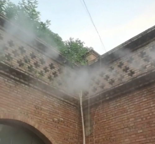 滎陽-耕讀草堂噴霧降溫